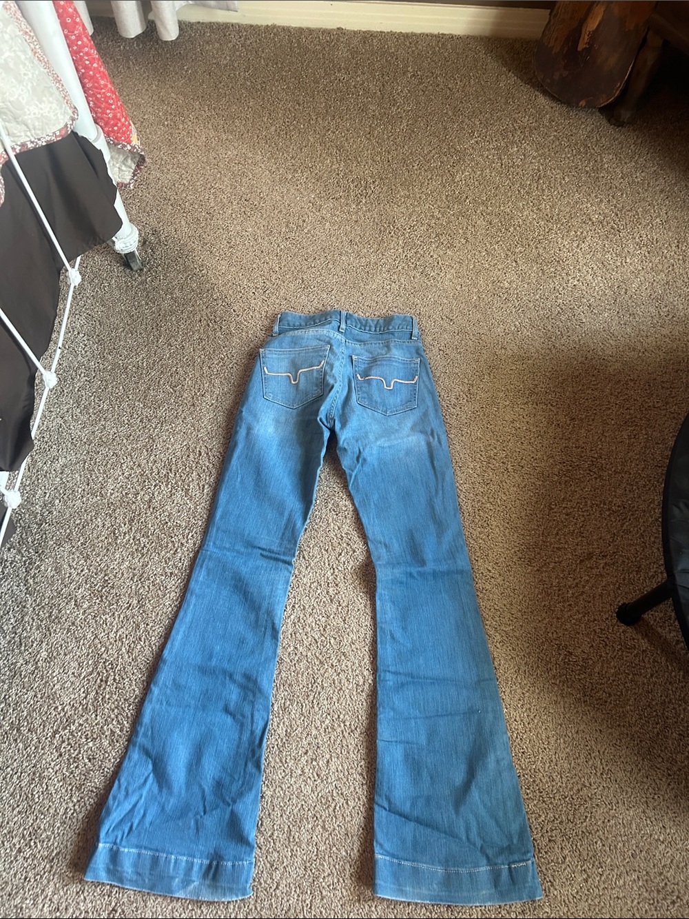 Kimes Ranch Light Blue Flare Jeans